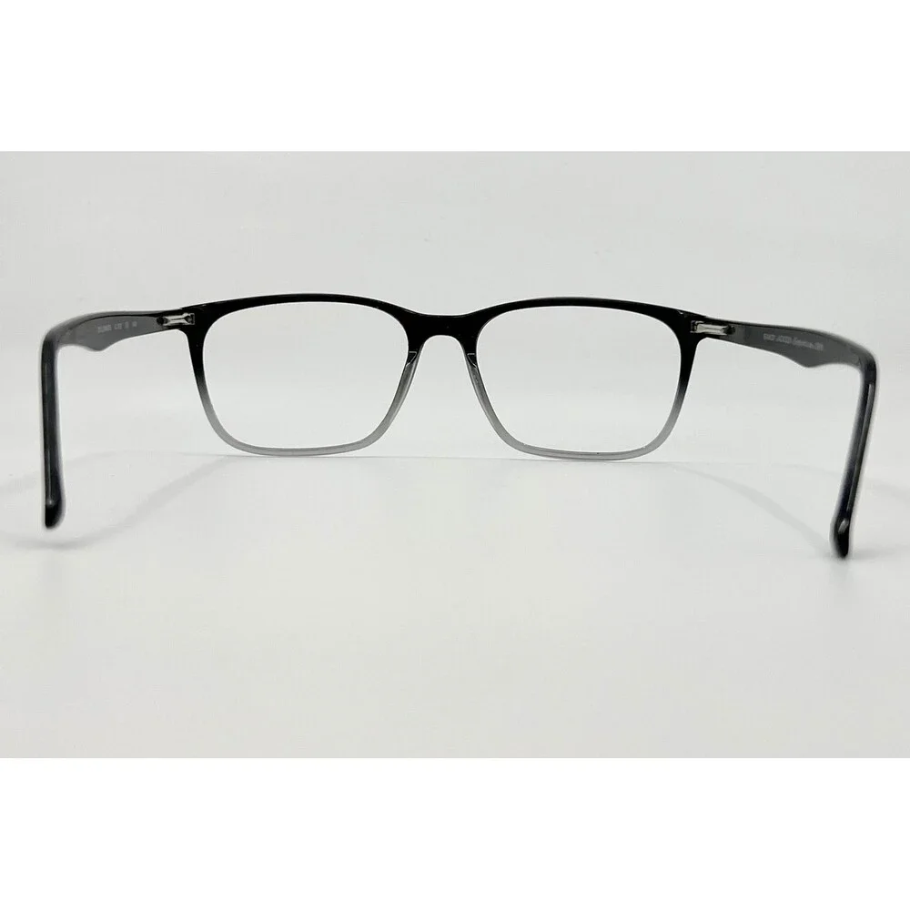 Randy Jackson Eyeglass Frames Mens Black Grey Ombre Signature 3018 53-17-145